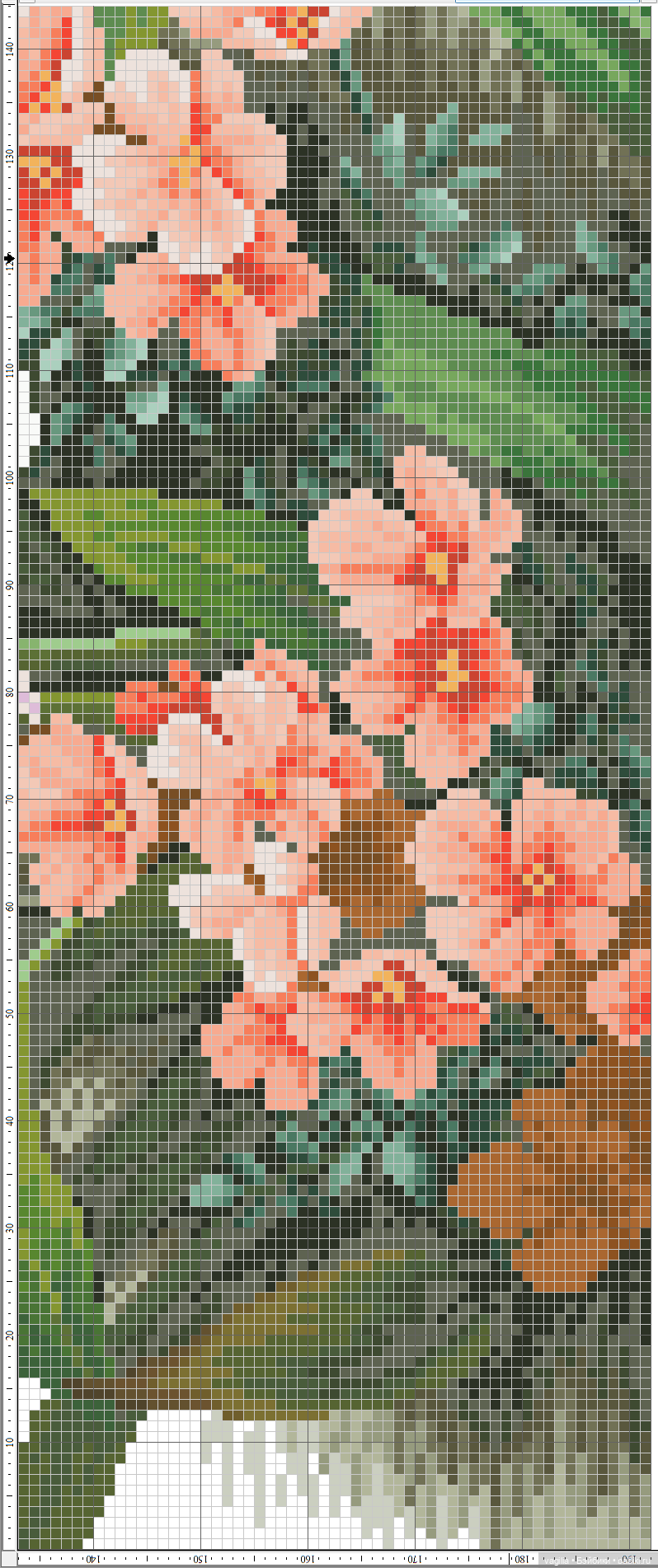 Роскошный микс крестиком — Схемы вышивки крестом: фото узоров