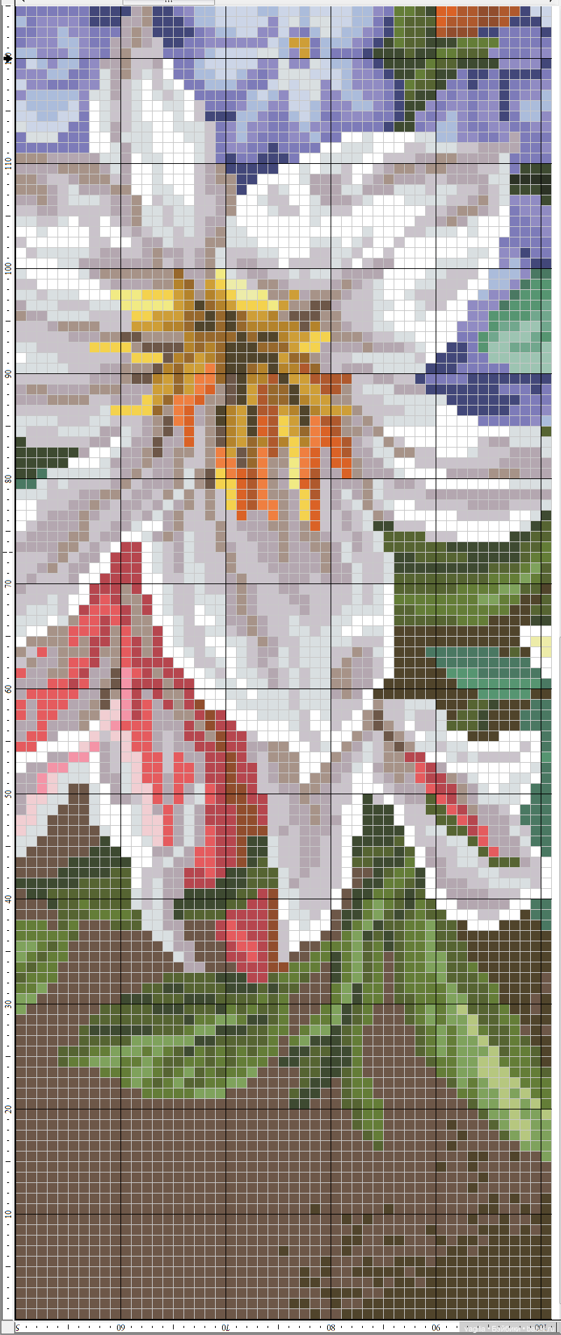 Роскошный микс крестиком — Схемы вышивки крестом: фото узоров (фото 4)