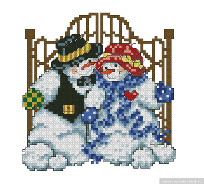 Ещё немного рождества крестиком