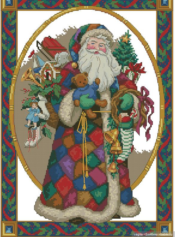 Ещё немного рождества крестиком