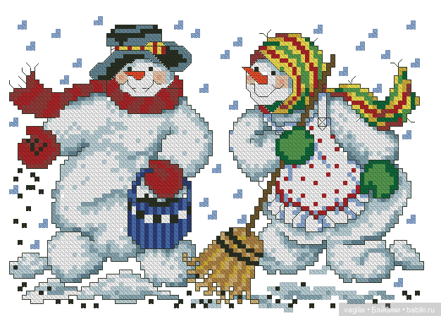 Ещё немного рождества крестиком