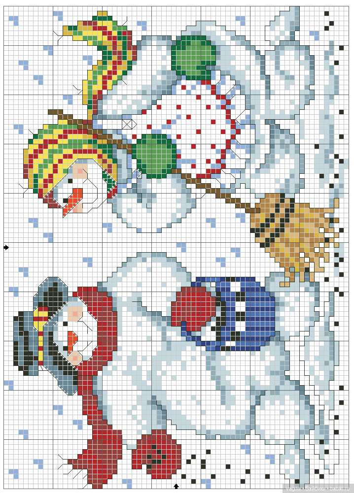 Ещё немного рождества крестиком