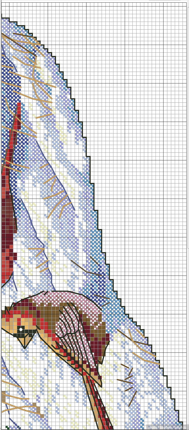 Ещё немного рождества крестиком (фото 9)