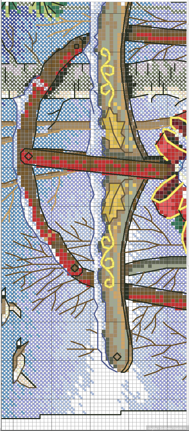 Ещё немного рождества крестиком (фото 3)