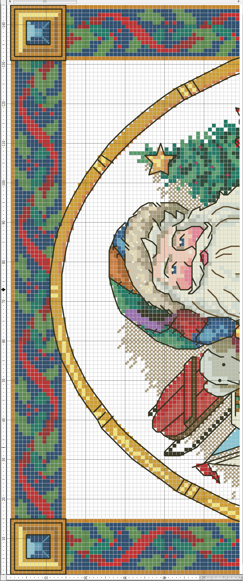 Ещё немного рождества крестиком