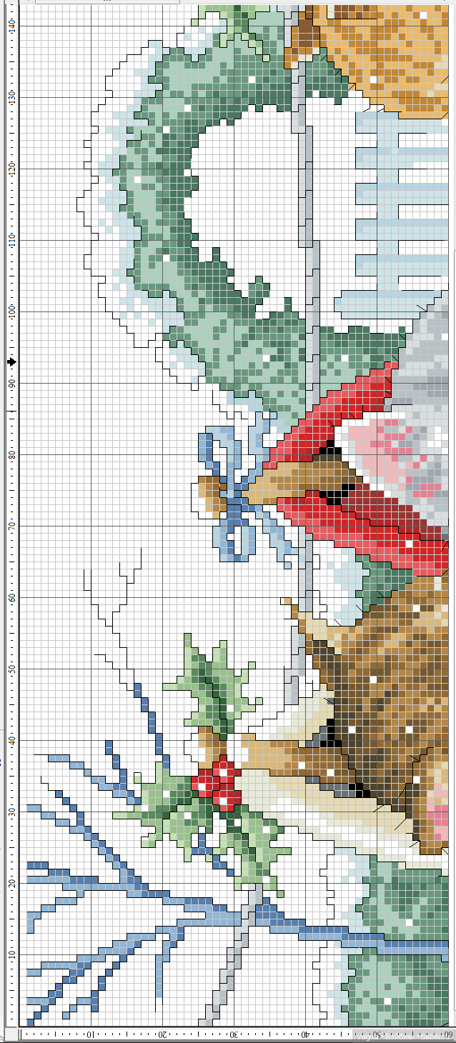 Ещё немного рождества крестиком