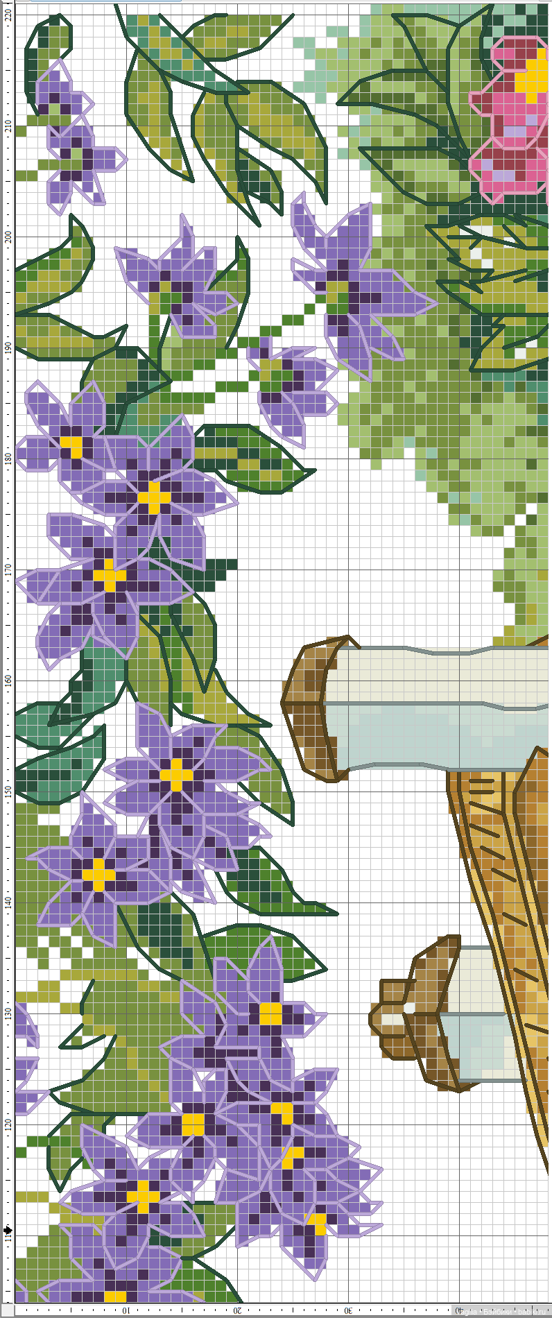 Домики крестом — Схемы вышивки крестом: фото узоров (фото 6)