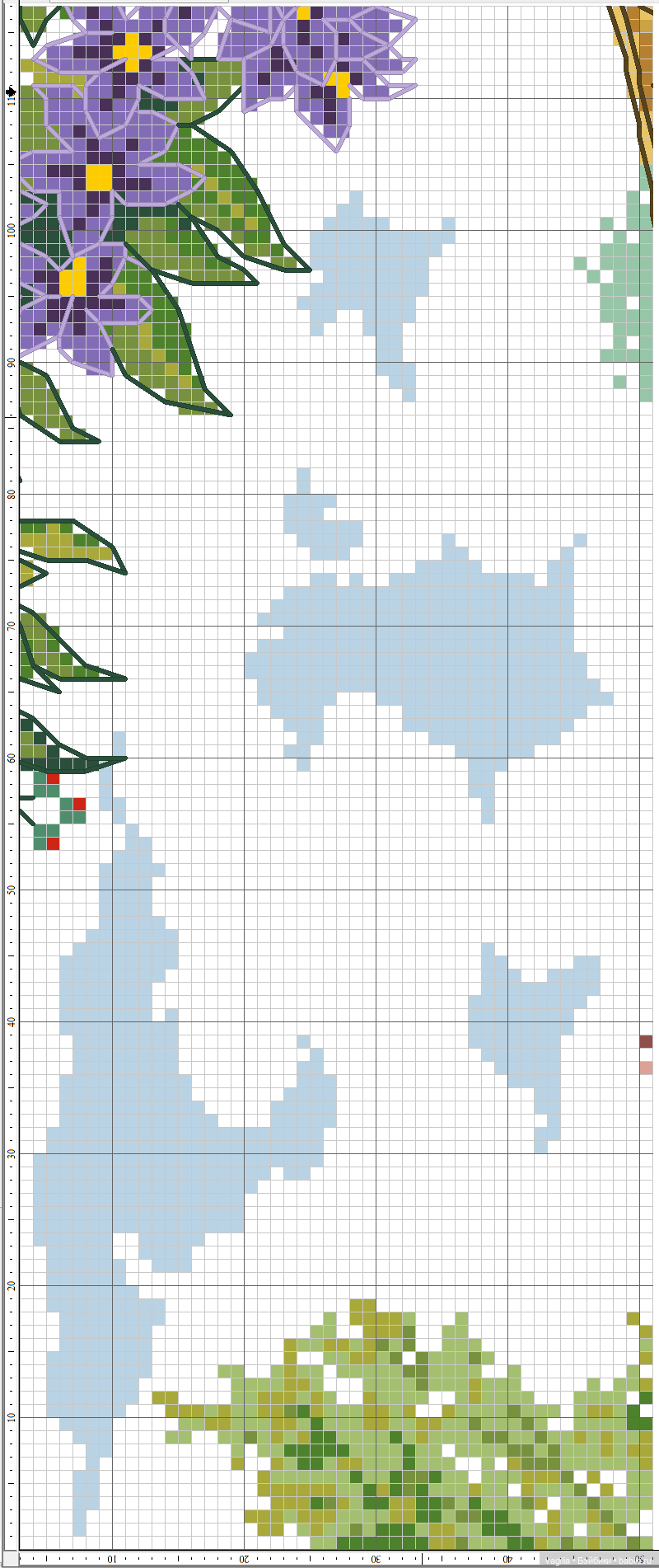 Домики крестом — Схемы вышивки крестом: фото узоров (фото 2)