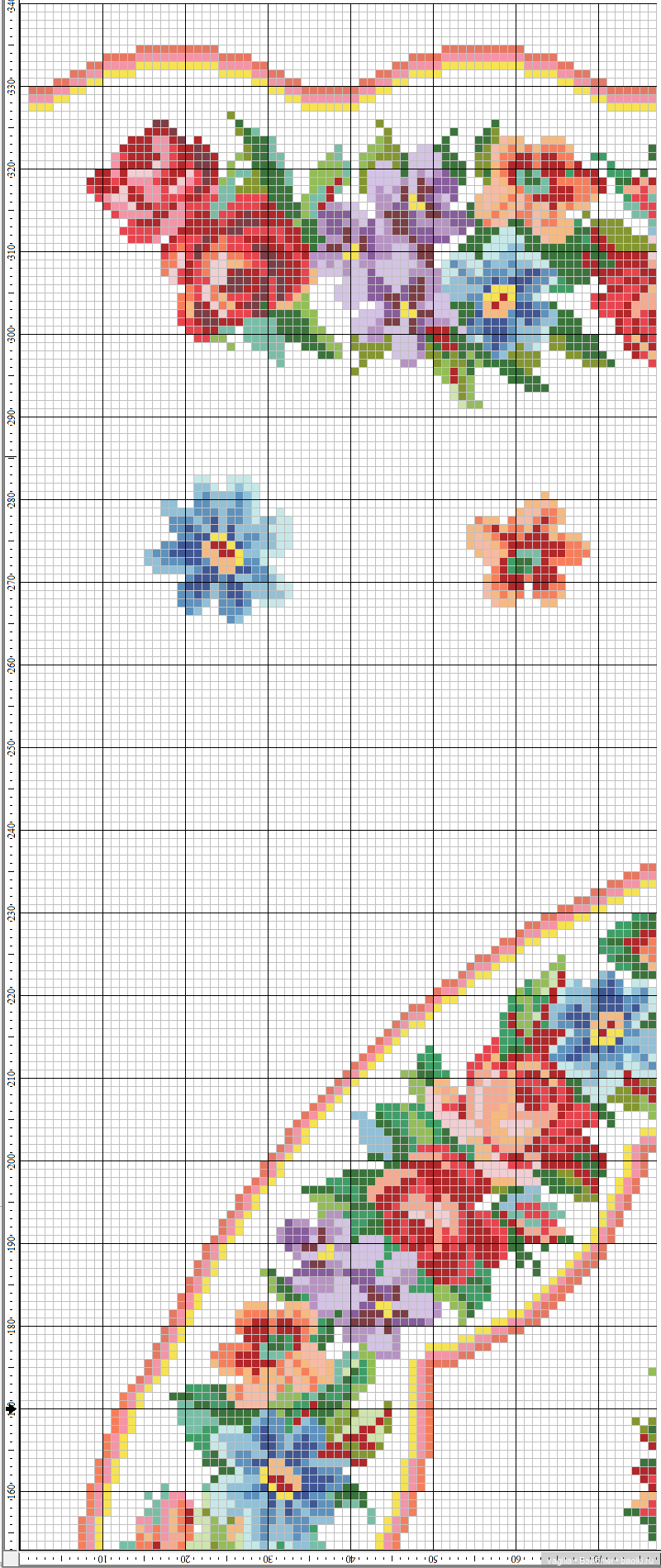 Скатерти и салфетки крестиком