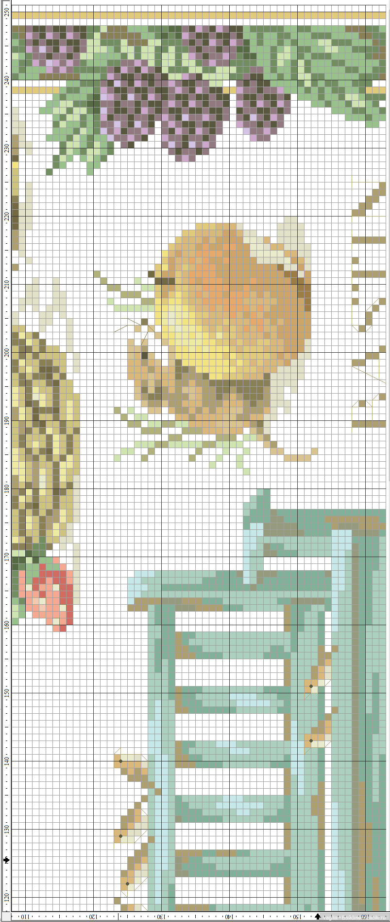 Скатерти и салфетки крестиком