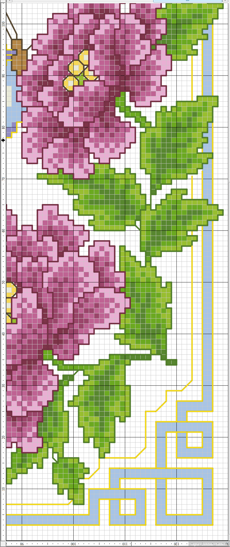 Скатерти и салфетки крестиком (фото 8)