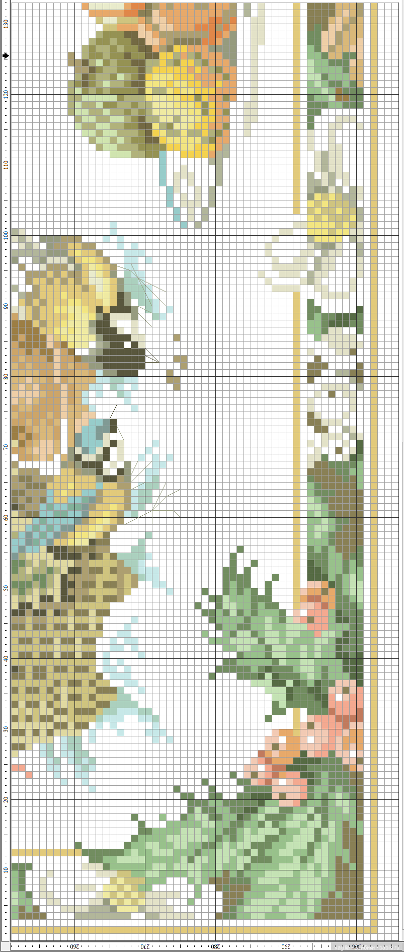 Скатерти и салфетки крестиком