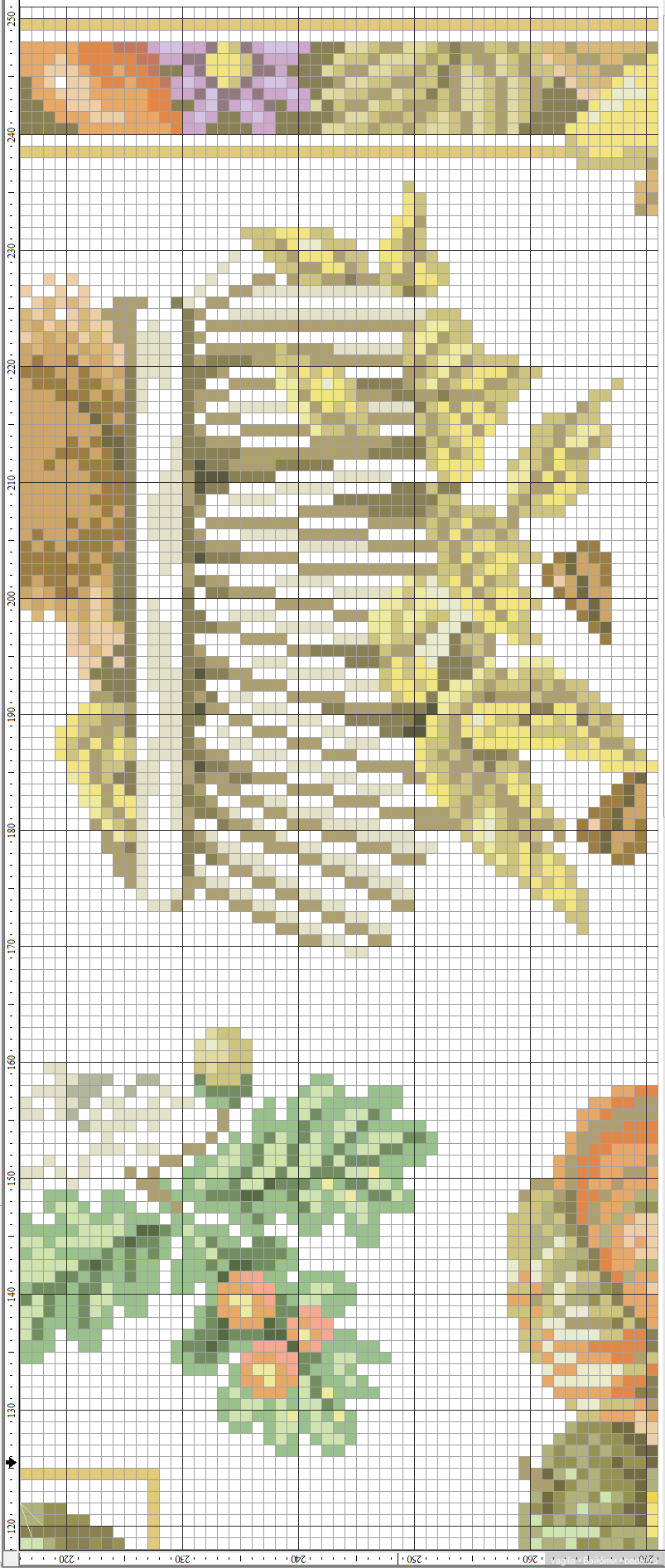 Скатерти и салфетки крестиком