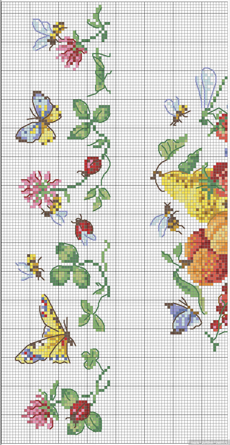 Скатерти и салфетки крестиком (фото 2)