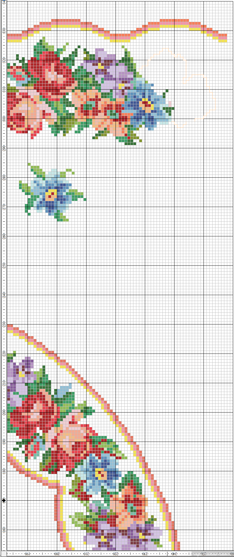 Скатерти и салфетки крестиком