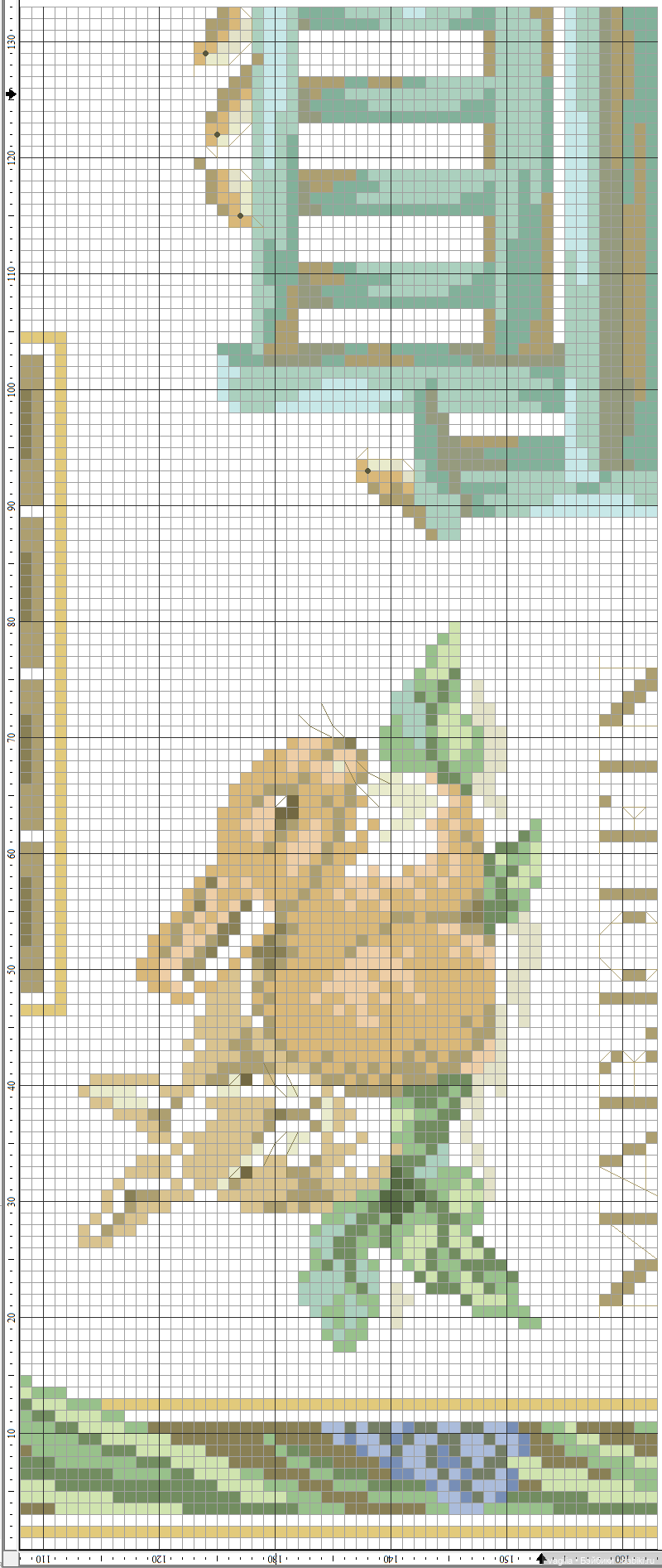 Скатерти и салфетки крестиком