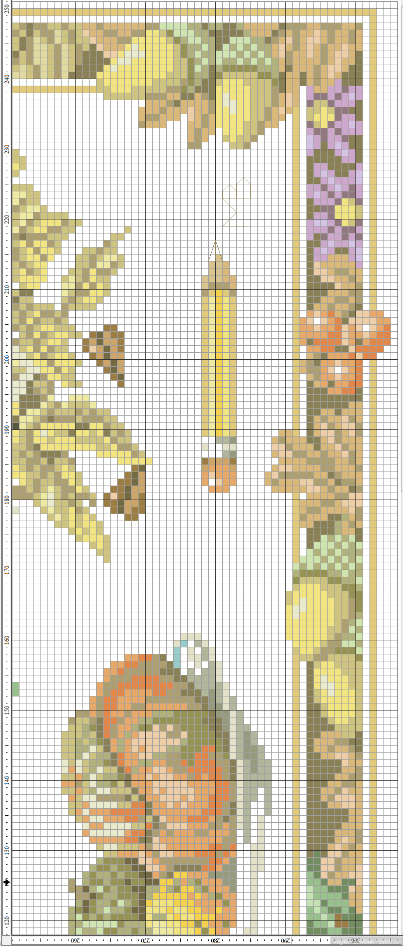 Скатерти и салфетки крестиком
