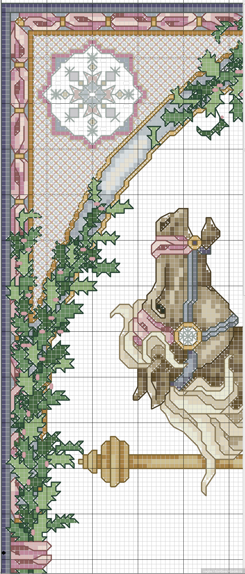 Сезонные лошадки крестиком (фото 6)