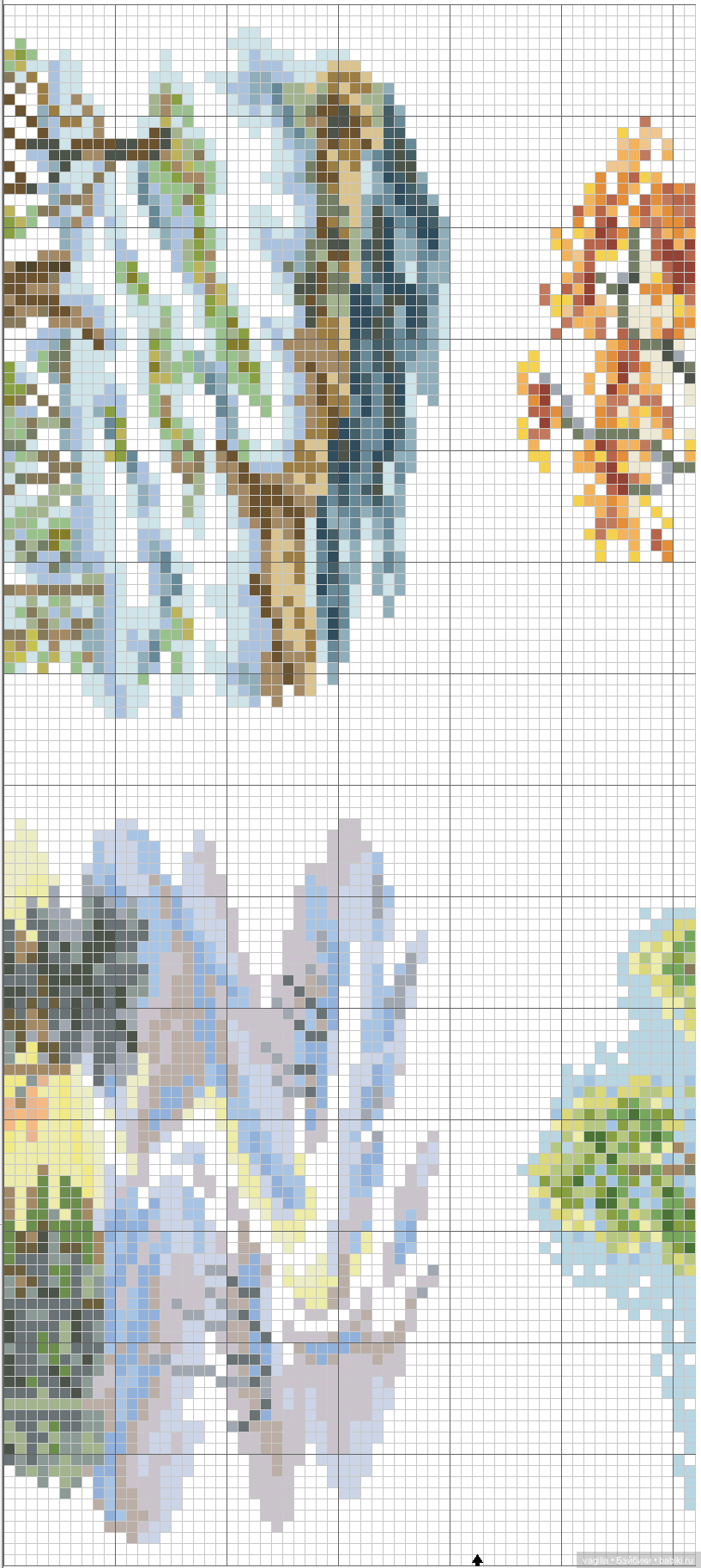 Уютные уголки на природе крестиком (фото 10)