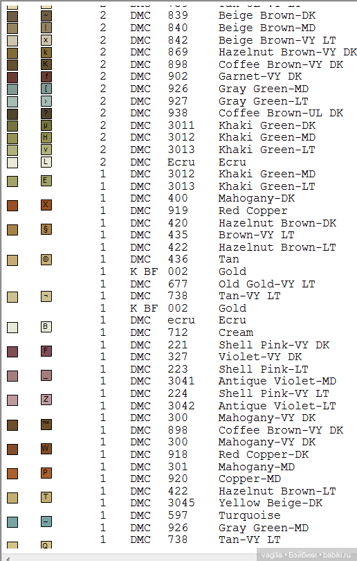 Сезонные лошадки крестиком