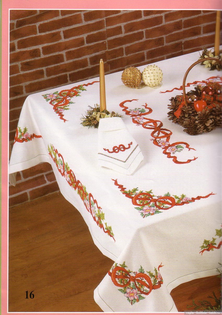 Бордюрчики крестиком — Схемы вышивки крестом: фото узоров