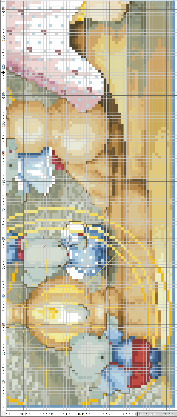 Детская вышивка крестиком