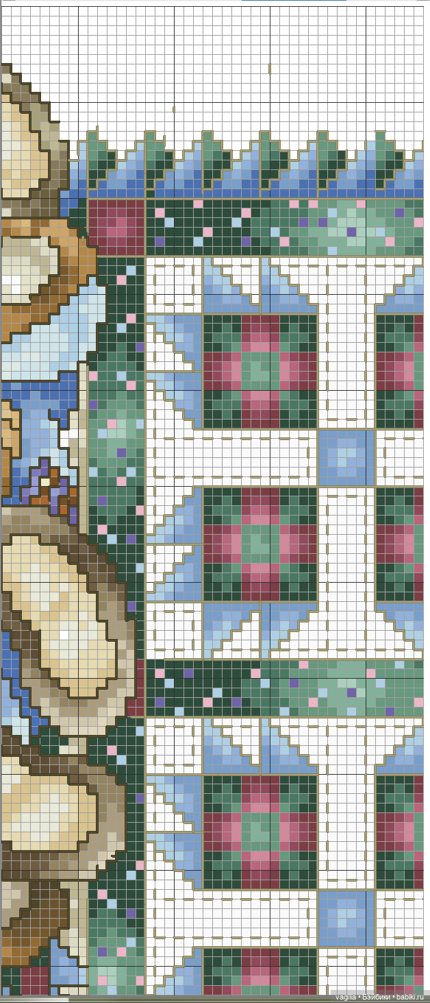 Мишка Тедди крестиком — Схемы вышивки крестом: фото узоров (фото 8)