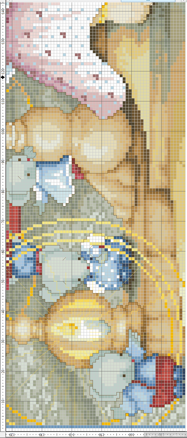 Детская вышивка крестиком