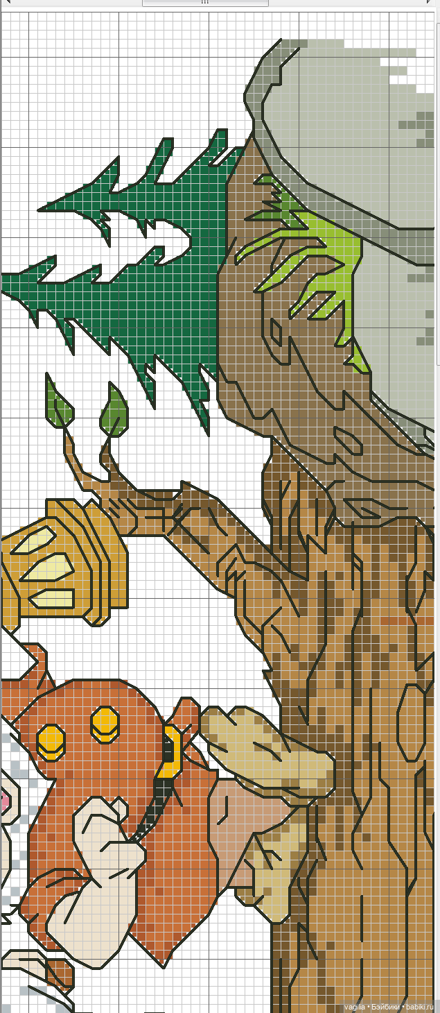 Детская вышивка крестиком