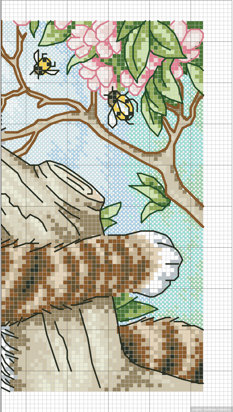 Котики крестиком — Схемы вышивки крестом: фото узоров (фото 9)