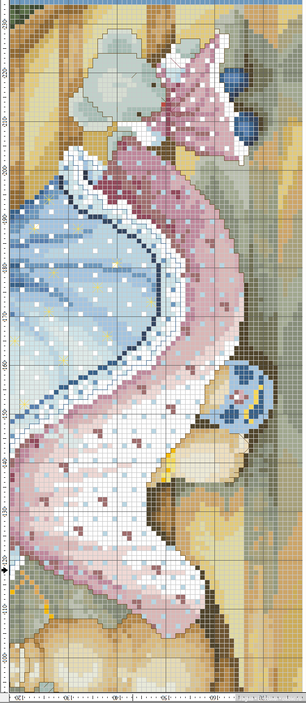 Детская вышивка крестиком