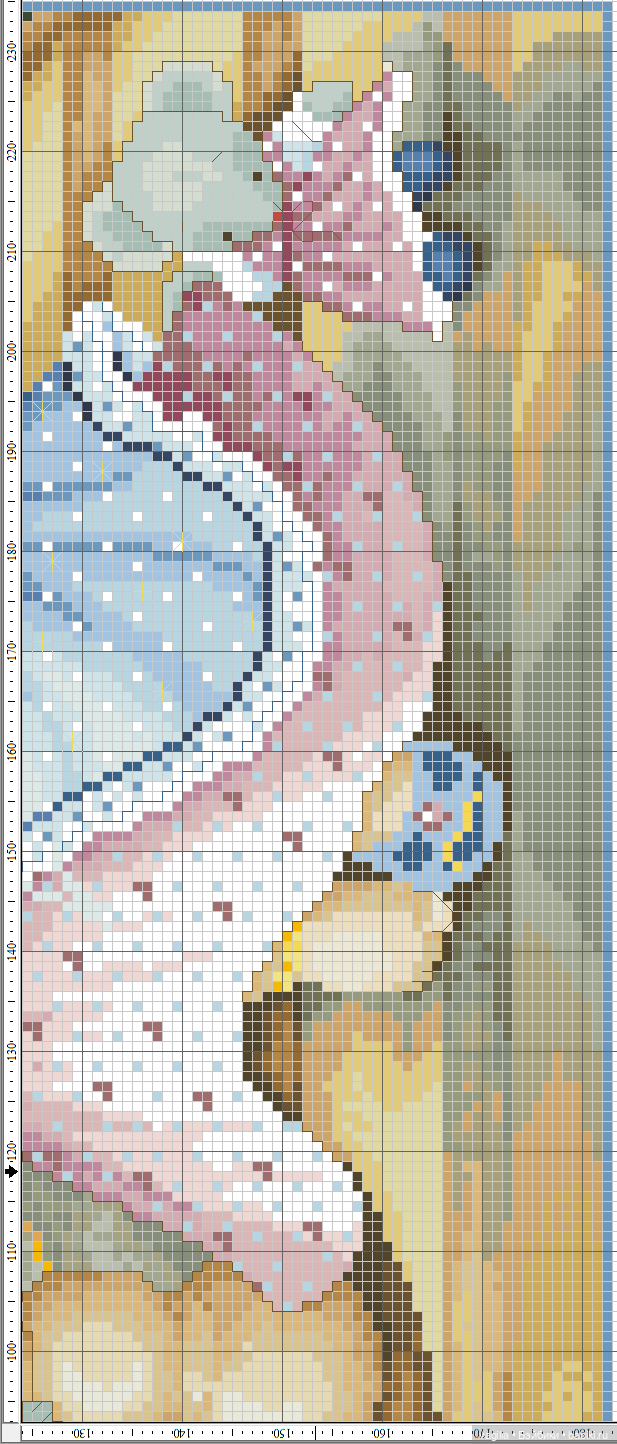 Детская вышивка крестиком