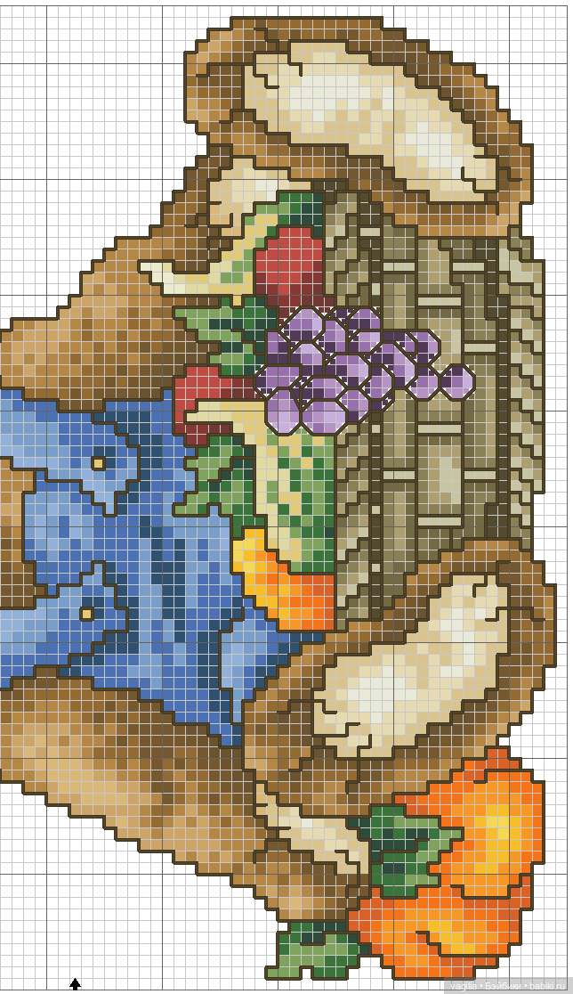 Мишка Тедди крестиком — Схемы вышивки крестом: фото узоров