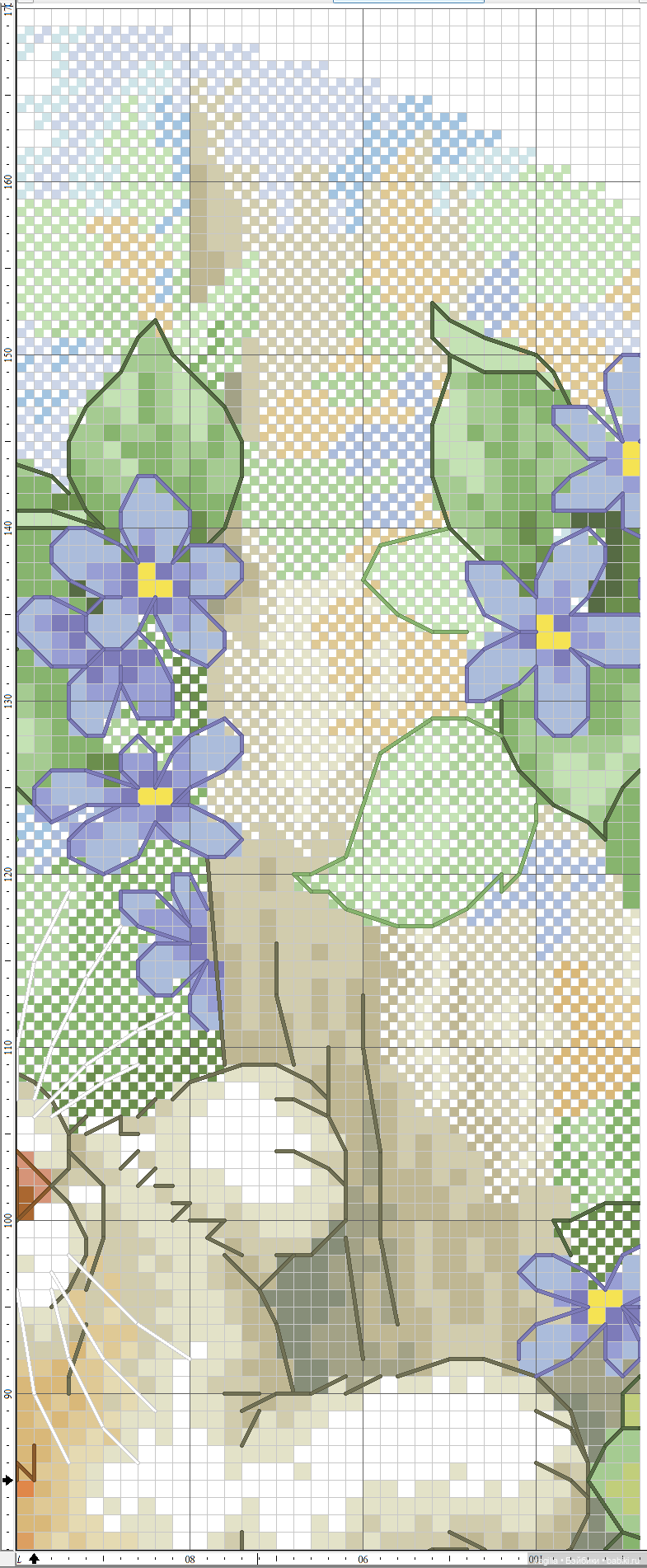 Котики 3 крестиком — Схемы вышивки крестом: фото узоров (фото 8)