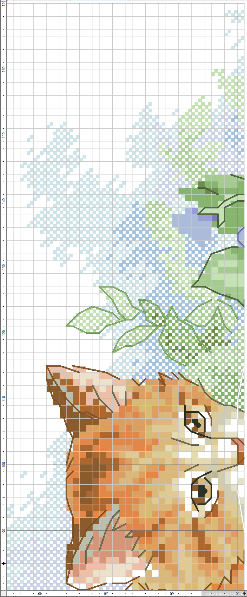 Котики 3 крестиком — Схемы вышивки крестом: фото узоров (фото 7)