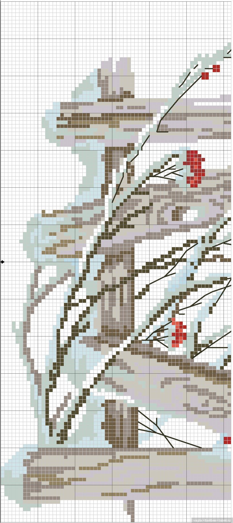 Котики. Вышивка крестиком