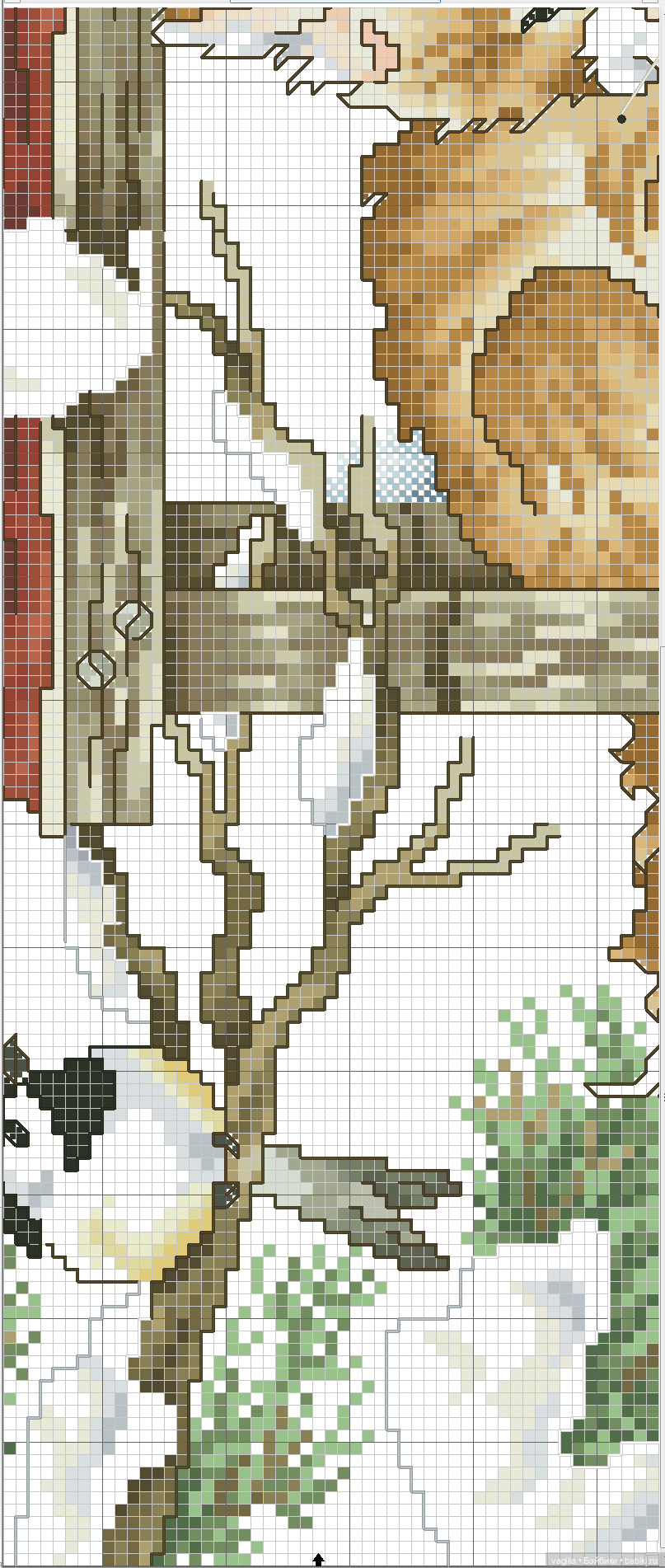 Котики. Вышивка крестиком (фото 3)