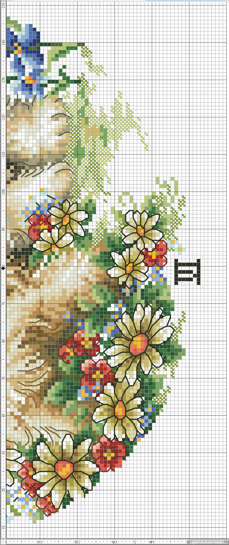 Котики 3 крестиком — Схемы вышивки крестом: фото узоров