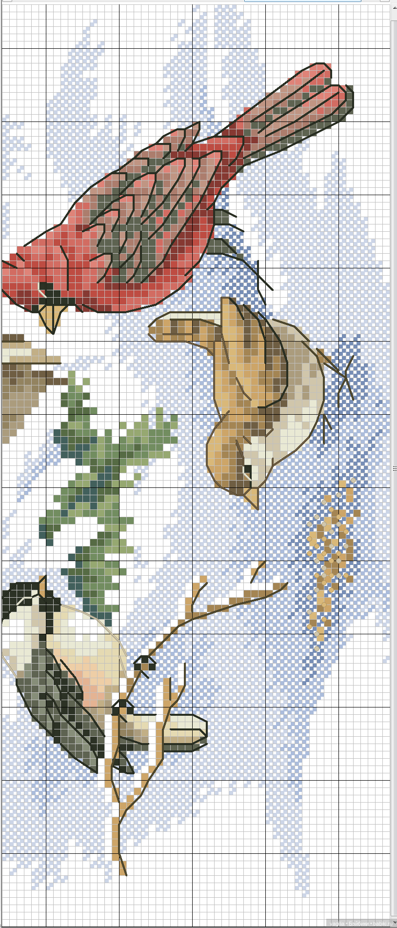 Котики. Вышивка крестиком