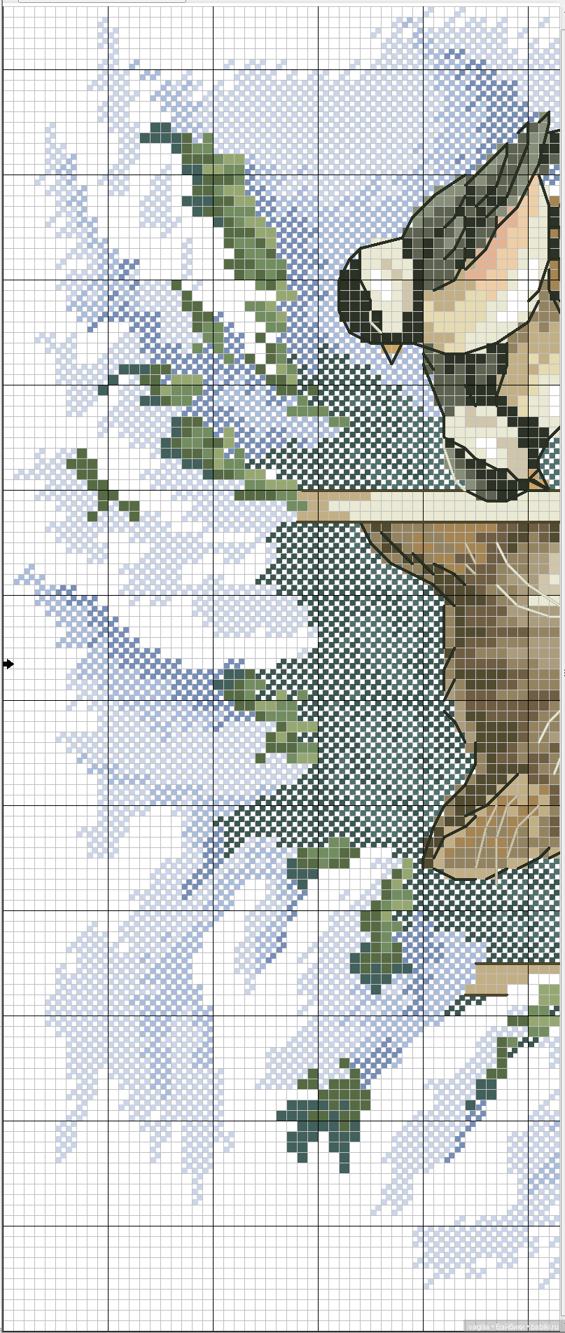 Котики. Вышивка крестиком