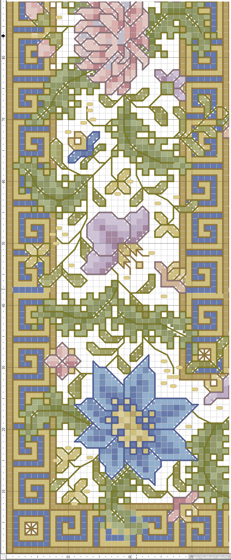 Котики 2 крестиком — Схемы вышивки крестом: фото узоров (фото 2)