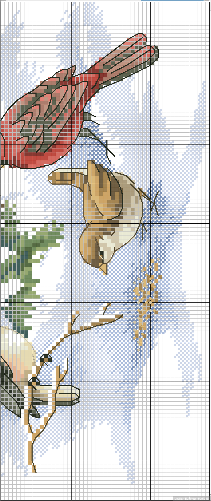 Котики. Вышивка крестиком