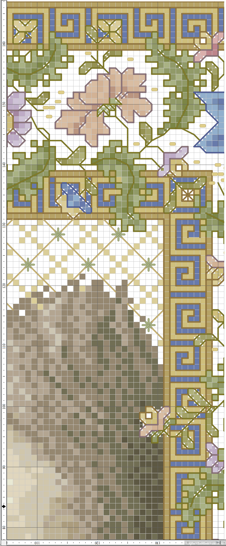 Котики 2 крестиком — Схемы вышивки крестом: фото узоров (фото 10)