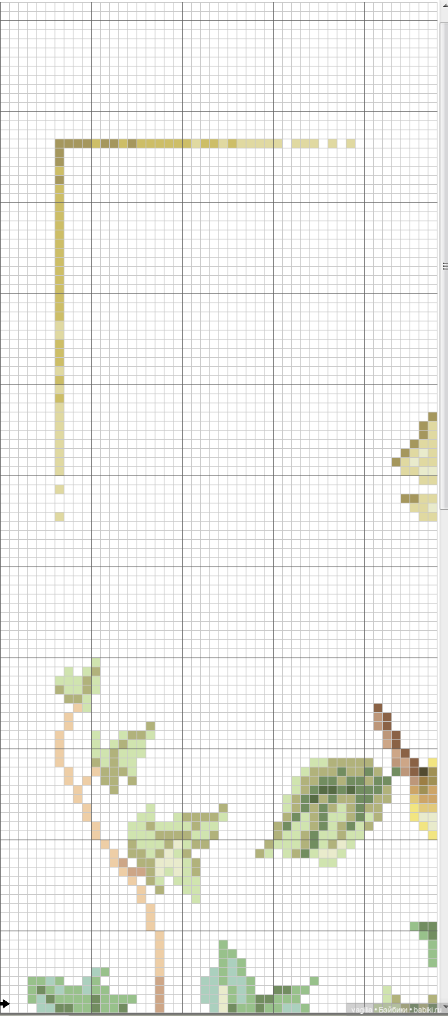 Деревенский крестик — Схемы вышивки крестом: фото узоров (фото 6)