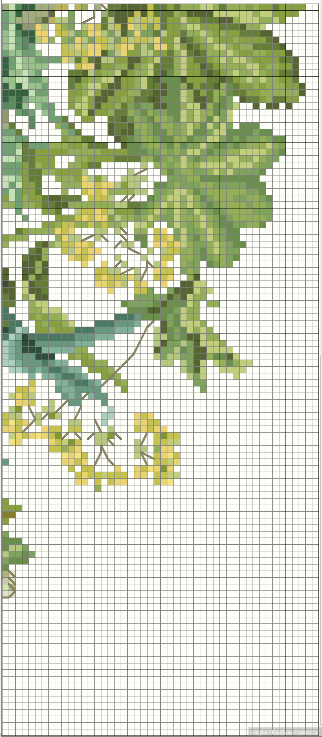Деревенский крестик — Схемы вышивки крестом: фото узоров