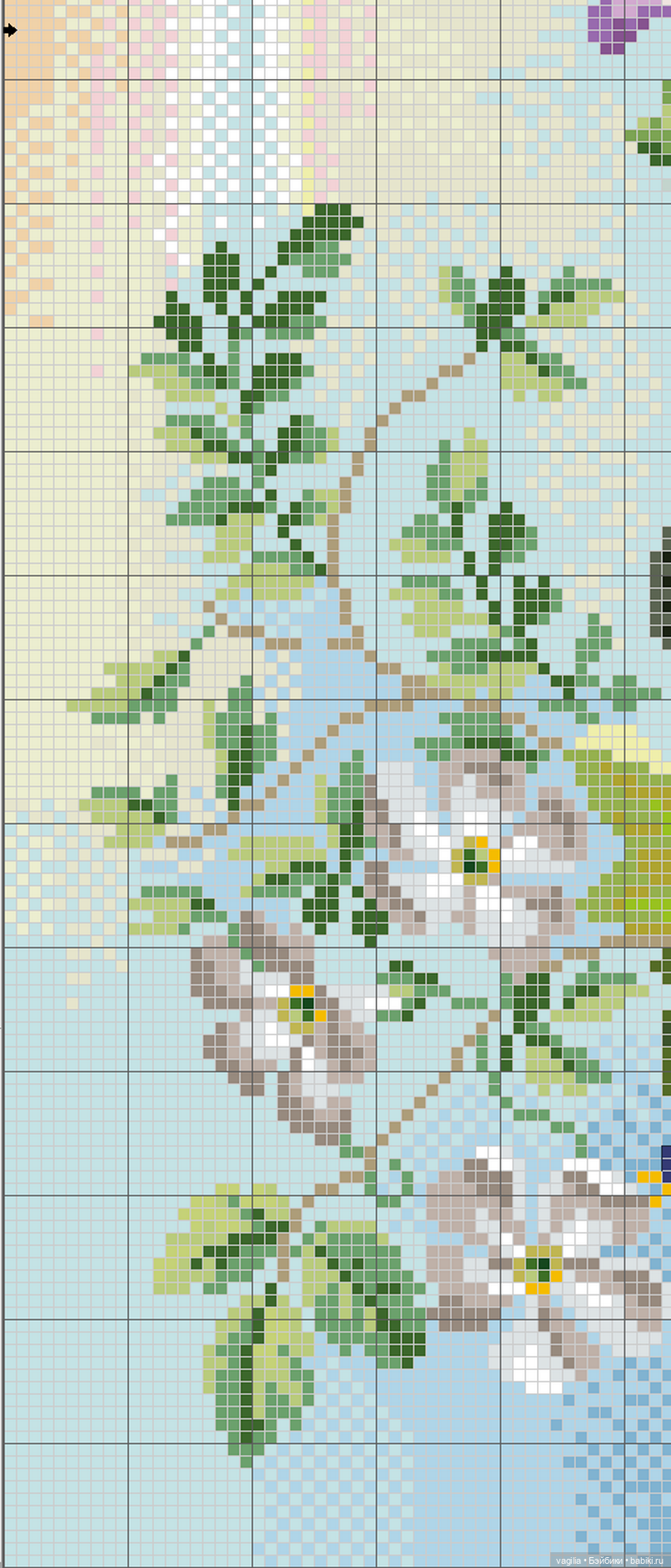 Птички крестиком — Схемы вышивки крестом: фото узоров (фото 2)