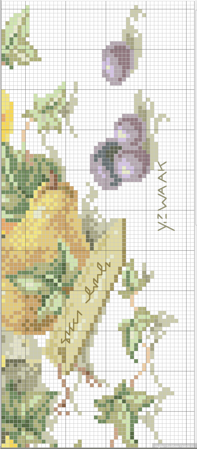 Деревенский крестик — Схемы вышивки крестом: фото узоров (фото 9)