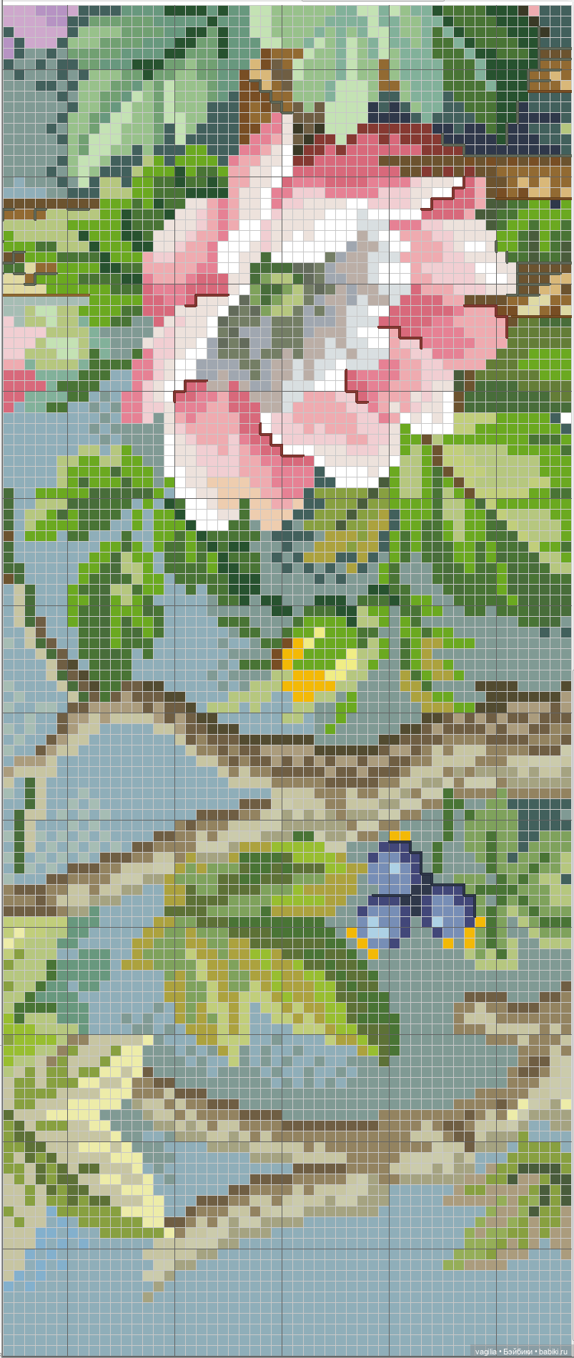 Птички крестиком — Схемы вышивки крестом: фото узоров (фото 4)