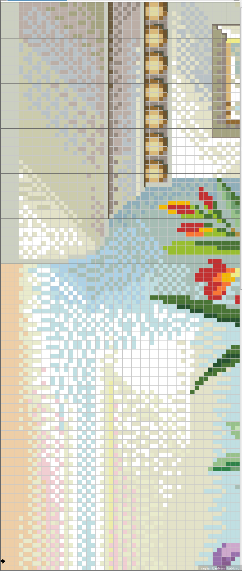 Птички крестиком — Схемы вышивки крестом: фото узоров (фото 6)