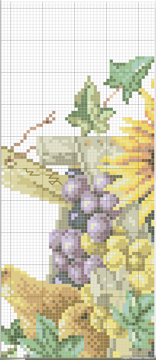 Деревенский крестик — Схемы вышивки крестом: фото узоров (фото 7)